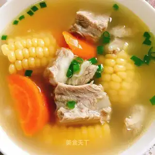 Corn steak soup