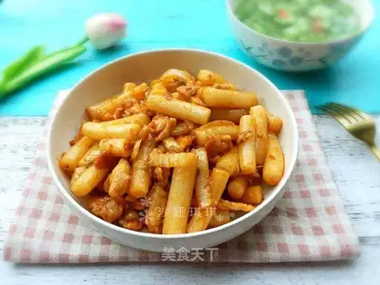 Quick-fried cake