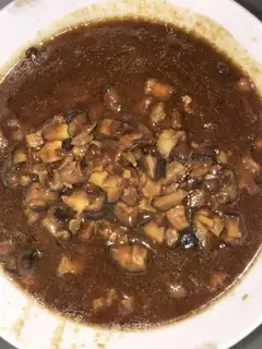 Frozen meat sauce