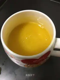 Fresh honey mango juice