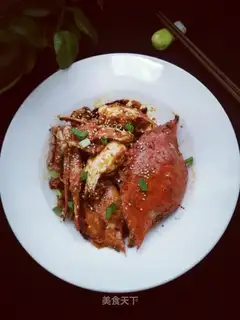 Delicious spicy crabs