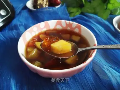 Peaches and potatoes
