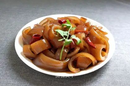 Pork skin