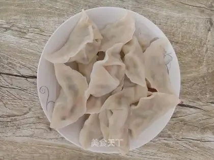 Buddha's hand, pork dumplings
