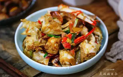Crabs on the ginger