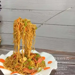 Flying noodles