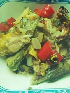 Salted yellowfish
