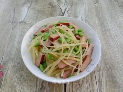 Potato soy eggs dry