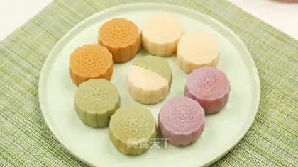 Ice mooncake