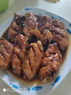 Coke chicken wings