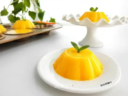 Mango pudding