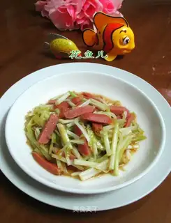 Roasted sausage sprouts