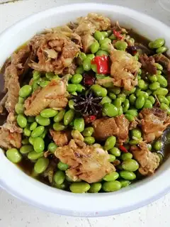Spicy green chicken