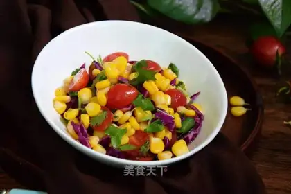 Tomato corn salad