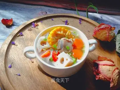 Liang's ribs soup