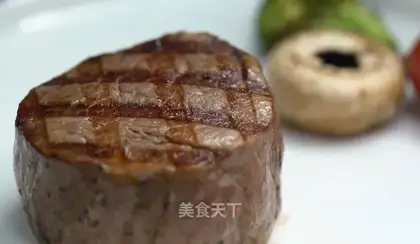 Roasted steak