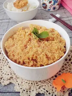 Chicken steamed pumpkin