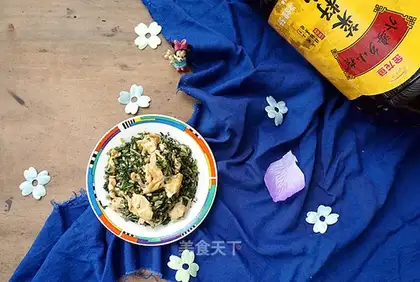 Pumpkin fried eggs