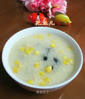 Peas and corn porridge