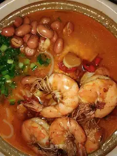 Spicy shrimp rice powder
