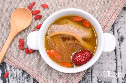 Feeding pigeon soup