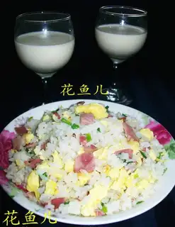 Bacon egg fried rice