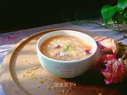 Cinnamon date porridge