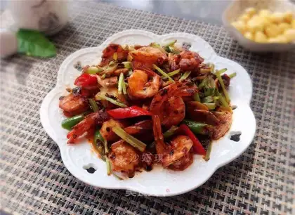 Hot shrimp tail