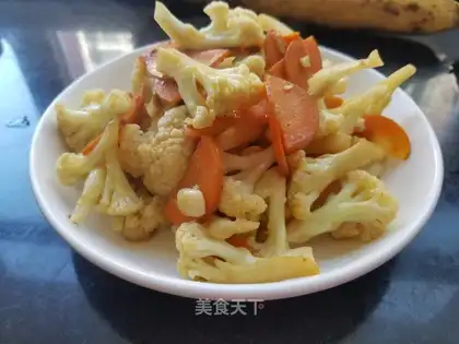 Carrot and broccoli