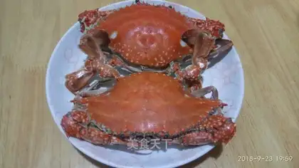 It's a steaming crab