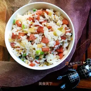 Sausage and rice