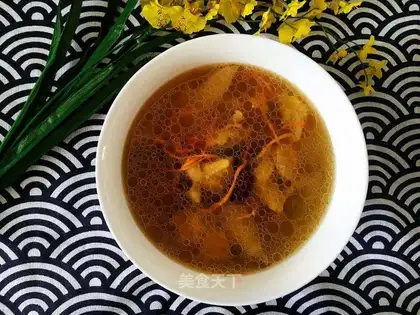 Old chicken weed soup