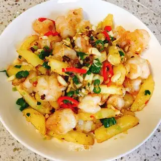 Shrimp potatoes