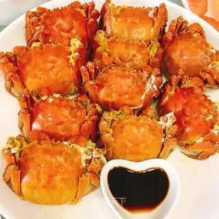 Steam crabs