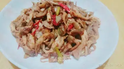 Mushroom shrimp sauce