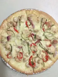 Shrimp pizza