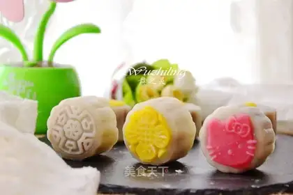 Ice mooncake