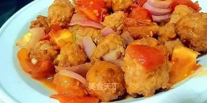 Tomato meatballs