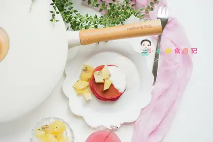 Flamingo muffin