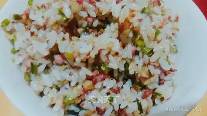 Meat and rice