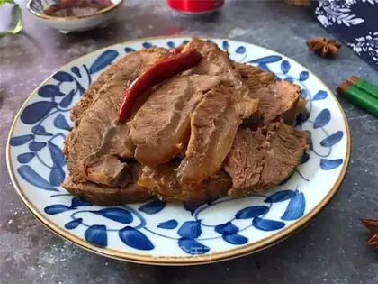 Homemade beef