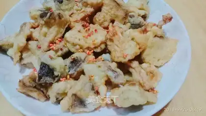 Fried mushrooms