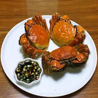 Steam crabs