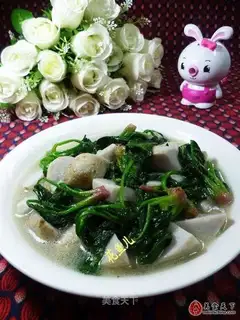 Potato spinach
