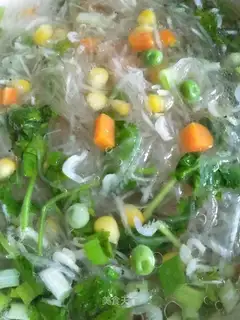 The radish soup