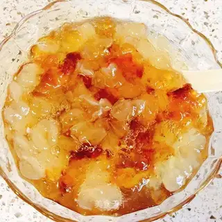 Peach glue, honey soap