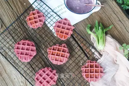 Potato rice waffles