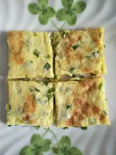 Onion omelet