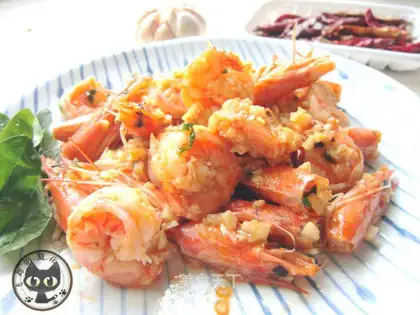 Garlic shrimp