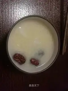 A potion of rice porridge